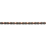 KMC DLC Bicycle Chain 11-Speed ​​118 Schakels Oranjezwart