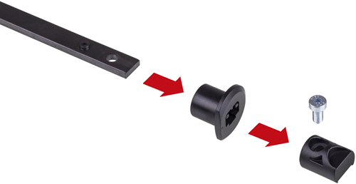 Wolfcraft - pince à colle pour table de travail - tendeur de plan de travail - pince d'établi - 3036000