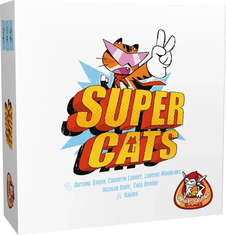 Van der Doelen jeu de cartes supercats gobelin blanc junior
