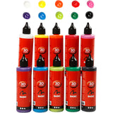 Liner 3D Creativ company, différentes couleurs, 10x100 ml 1 boîte