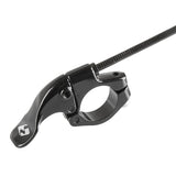Tige de selle télescopique M-wave lévitation ex 0-125 mm réglable en hauteur ø30,9mm 475 mm