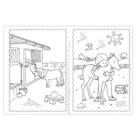 Pâte et couleur éditeur standard - les plus beaux chevaux et poneys, 4-6 ans