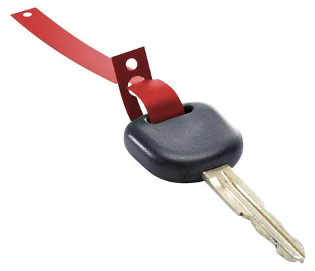 Eichner porte-clés porte-clés rouge 1000 pcs sur rouleau
