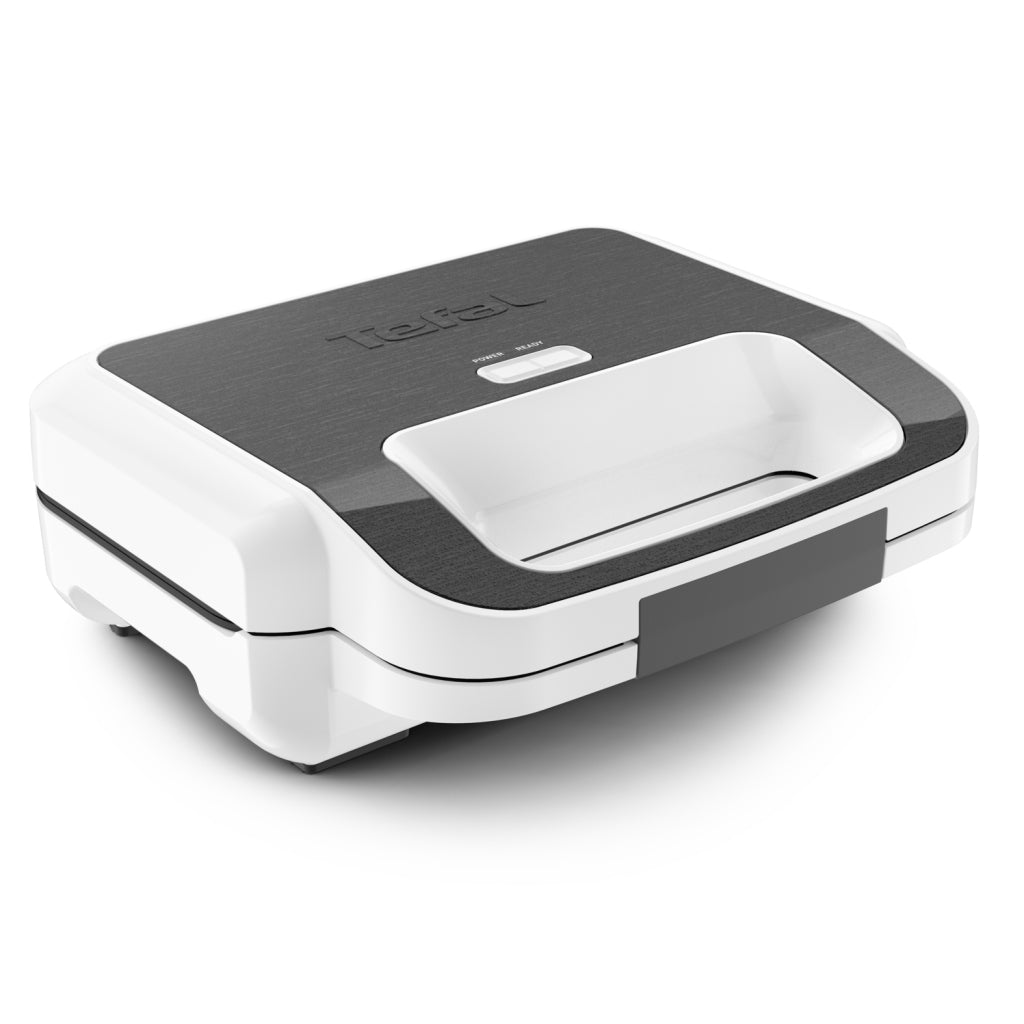 Tefal SW7011 Snack XL machine à sandwich argent blanc