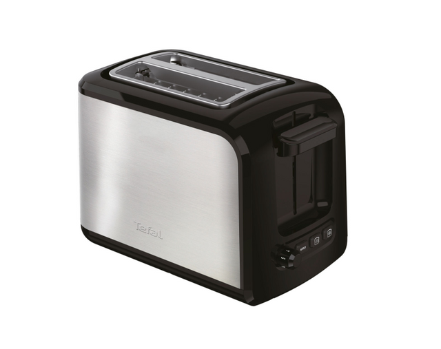 Tefal TT410D grille-pain express 16x26x19 cm 850W acier inoxydable noir