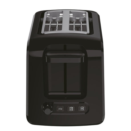 Tefal TT410D grille-pain express 16x26x19 cm 850W acier inoxydable noir