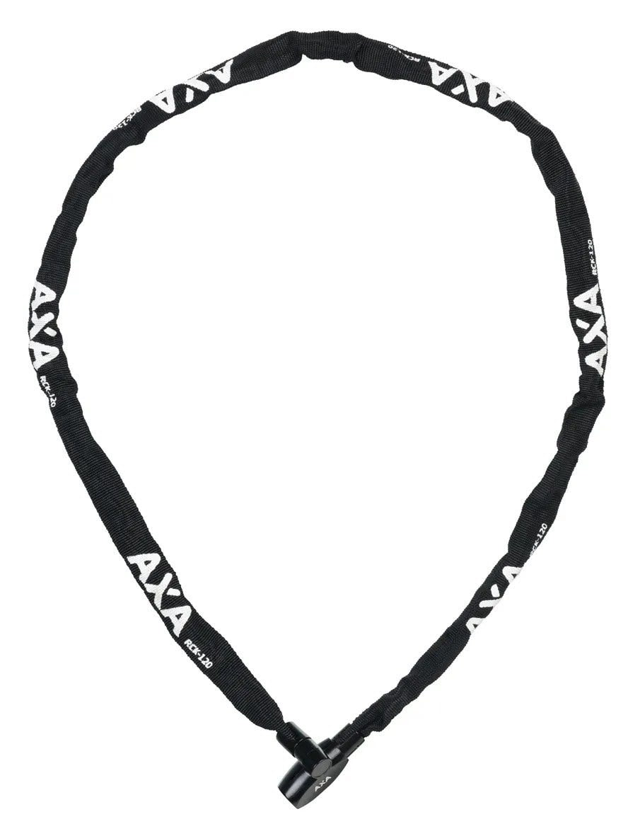 Axa chaîne antivol rigide 120cm noir