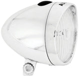 Phare Axa classique batterie allumé éteint argent