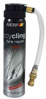 Cycling Tyre Repair 75ml. 75ml. Suitable for carrying out emergency repairs on tires.