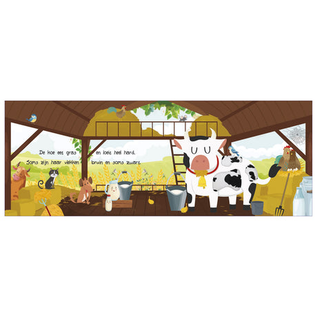 Livre sur l'aspect et la convivialité des animaux de la ferme | 2 pièces