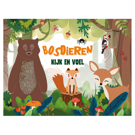 Aspect et toucher - animaux de la forêt