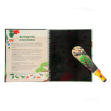 Explorer la forêt de dinosaures + lampe de poche en carton