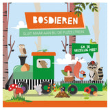Lanterne éditeurs livre et puzzle train animaux de la forêt