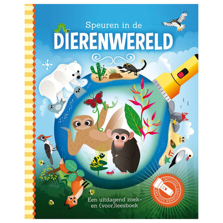 Explorer le monde animal + lampe de poche en carton