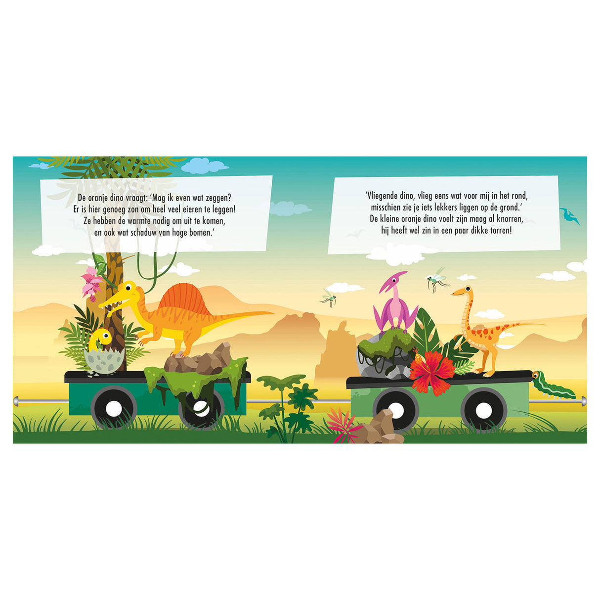 Livre et puzzle pour entraîner les dinosaures