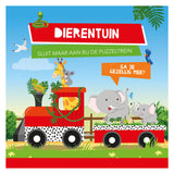 Boek en Puzzeltrein Dierentuin