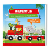 Boek en Puzzeltrein Dierentuin