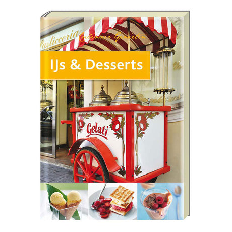 Livre de recettes de desserts glacés des éditeurs Lantern