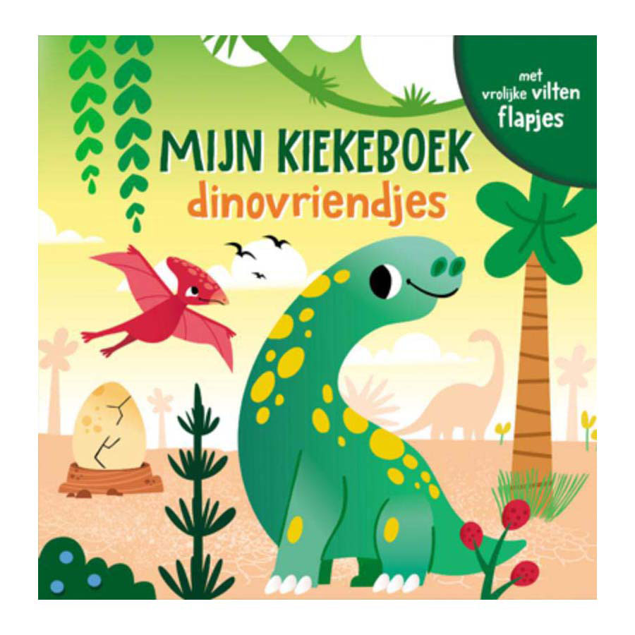 Lantern Publishers My Peek Book - Livre cartonné Dino Friends