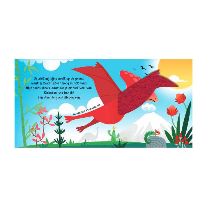 Lantern Publishers My Peek Book - Livre cartonné Dino Friends