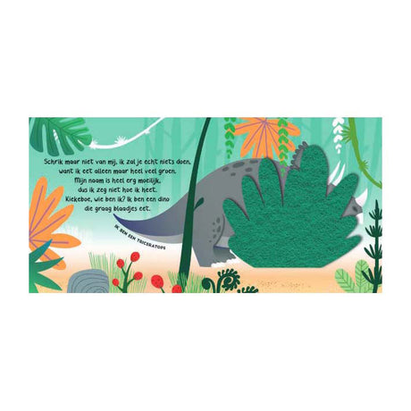 Lantern Publishers My Peek Book - Livre cartonné Dino Friends