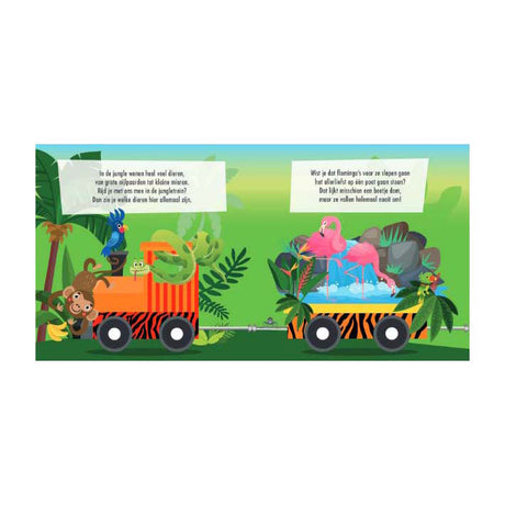 Livre d'éditeurs de lanternes et jungle de train de puzzle