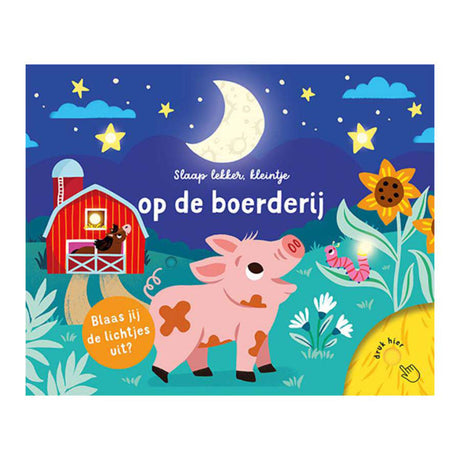 Les éditeurs de lanternes dorment bien, le petit s'allume - livre pour tout-petits à la ferme