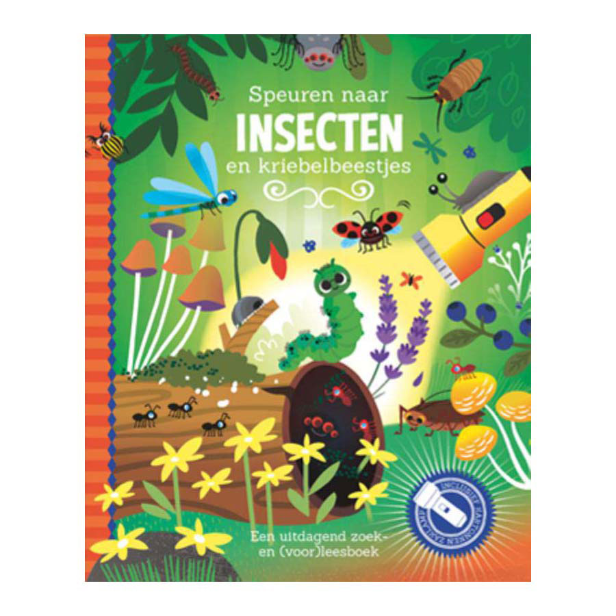 Livre de lampe de poche des éditeurs de lanternes - à la recherche d'insectes