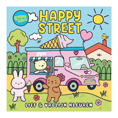 Livre de coloriage des éditeurs de lanternes, vibes ensoleillées - Happy Street