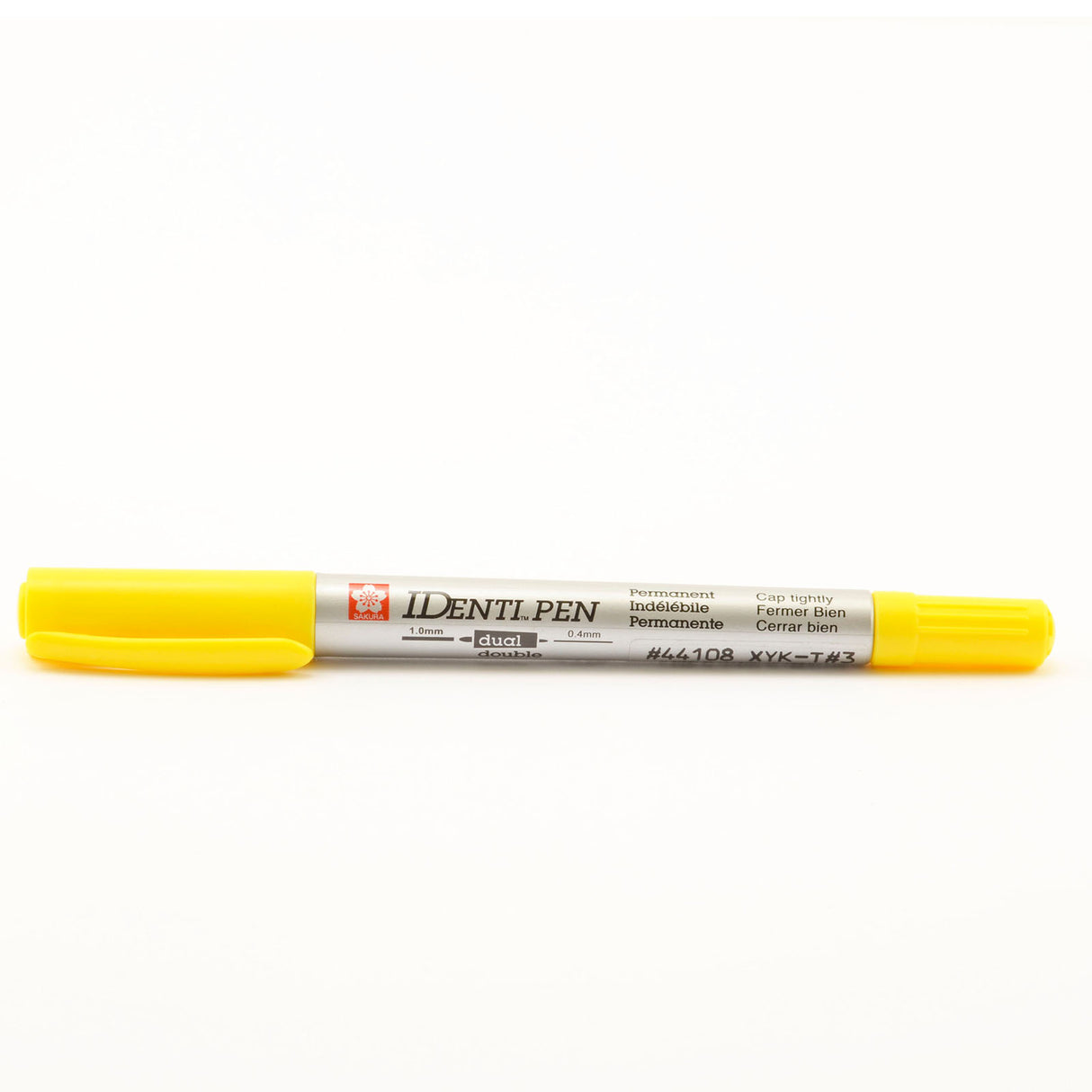 Sakura • marqueur stylo d'identification jaune