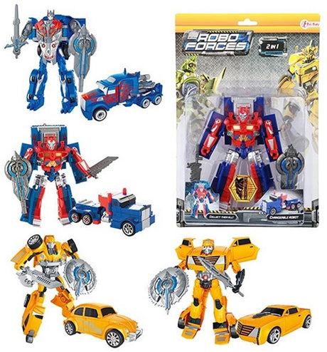Toi-toys toi jouets changeant robot voiture camion