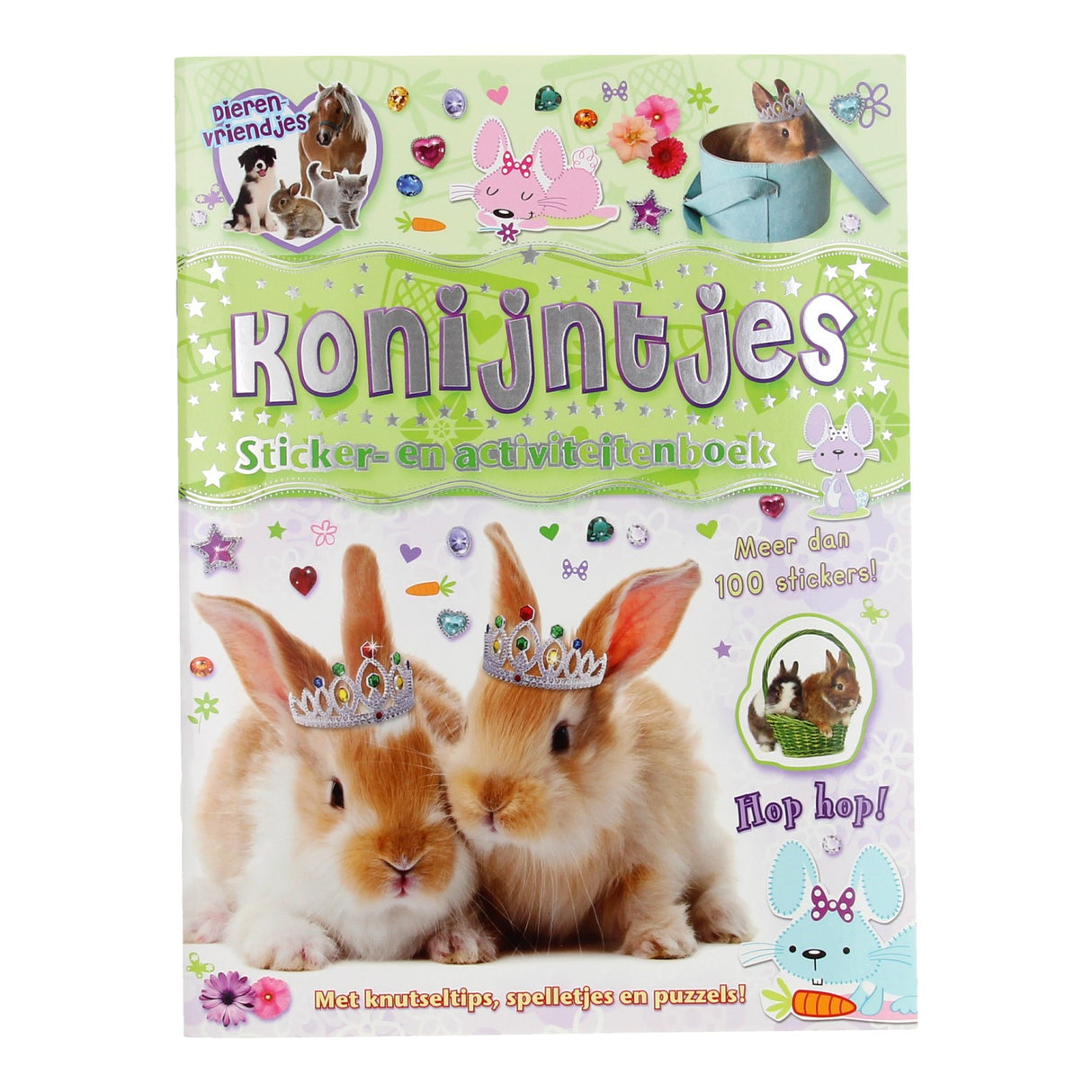 Nijntje dierenvriendjes konijntjes stickeren activiteitenboek