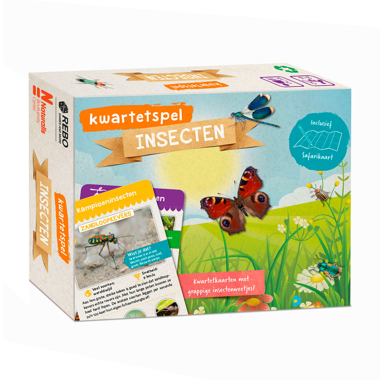 Rebo Publishers Quartettspiel Insekten neu