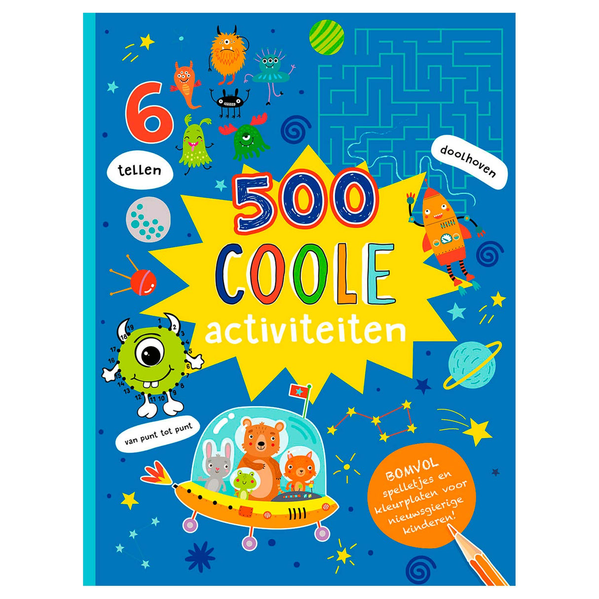 500 cool aktivitetsbok