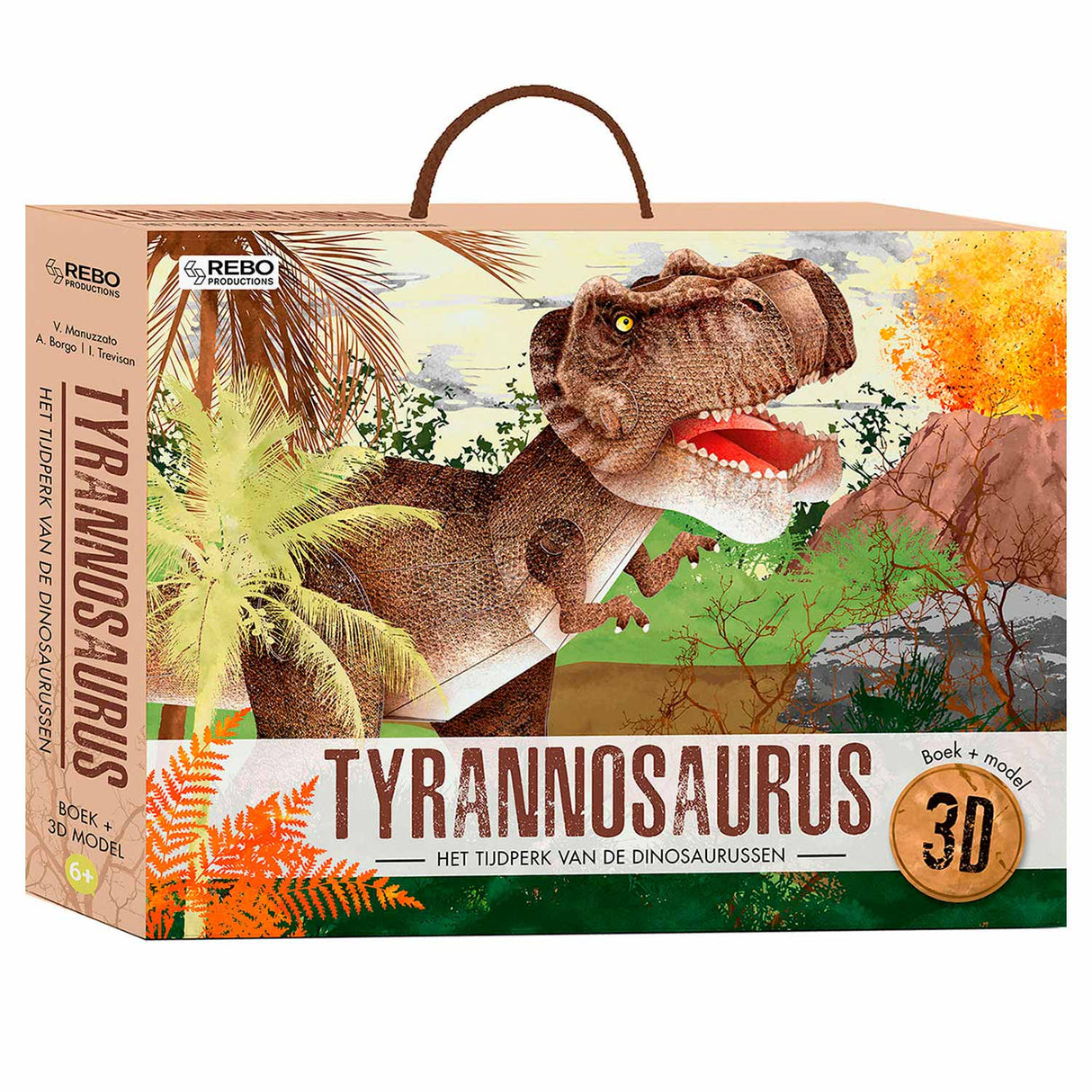 Knjiga + 3D model Tyrannosaurus