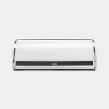 Boîte à pain Brabantia avec couvercle coulissant blanc