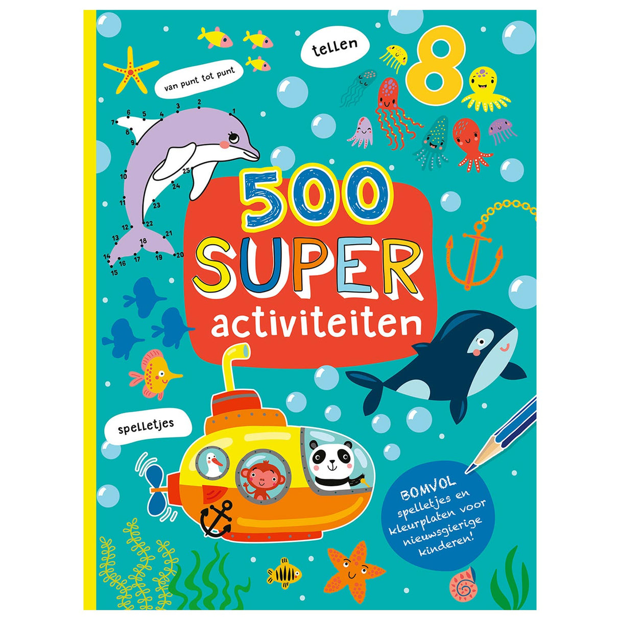 Robo Verëffentlecher 500 Super Aktivitéitsbuch