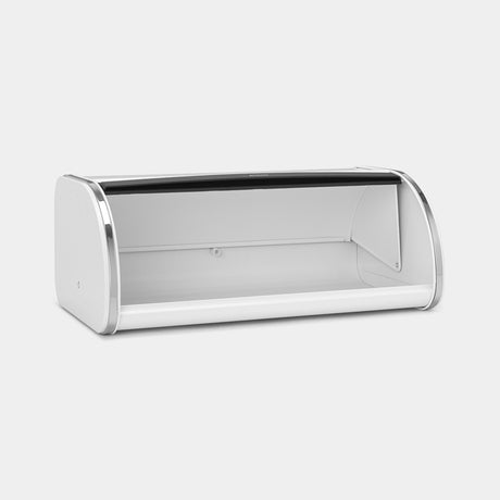 Boîte à pain Brabantia avec couvercle coulissant blanc