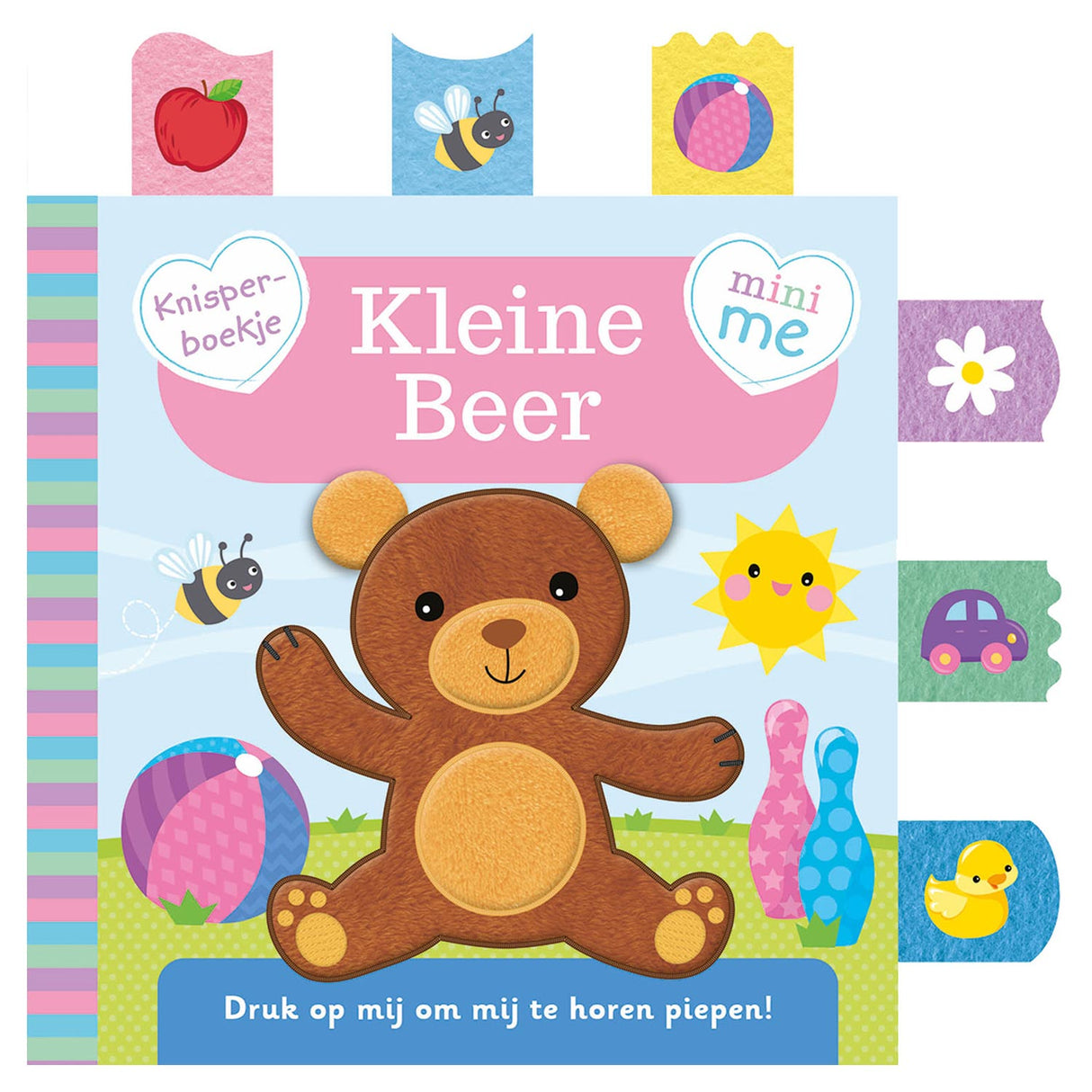 Rebo éditeurs livre froissé mini moi - petit ours
