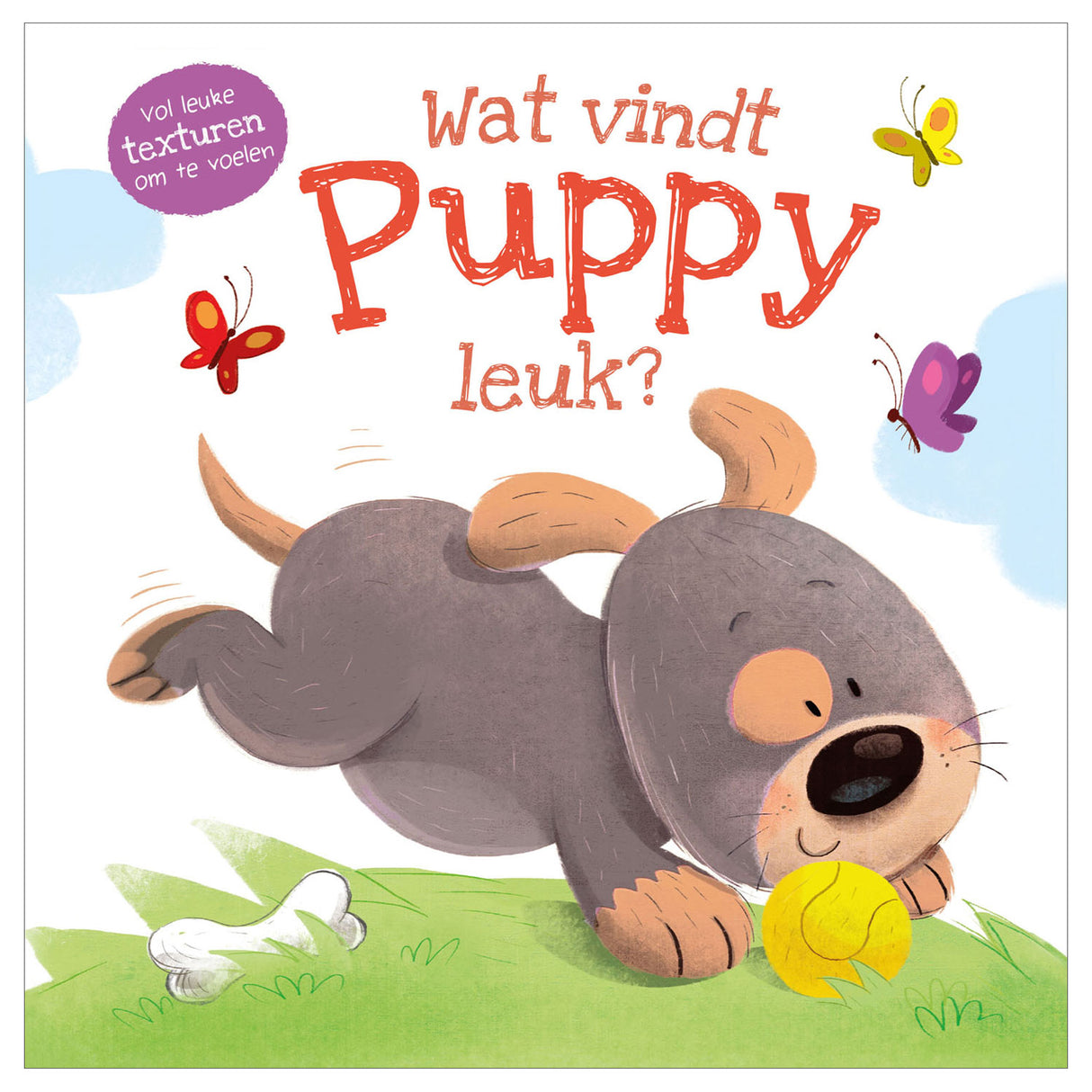 Livre de sensations - qu'est-ce qu'un chiot aime ?