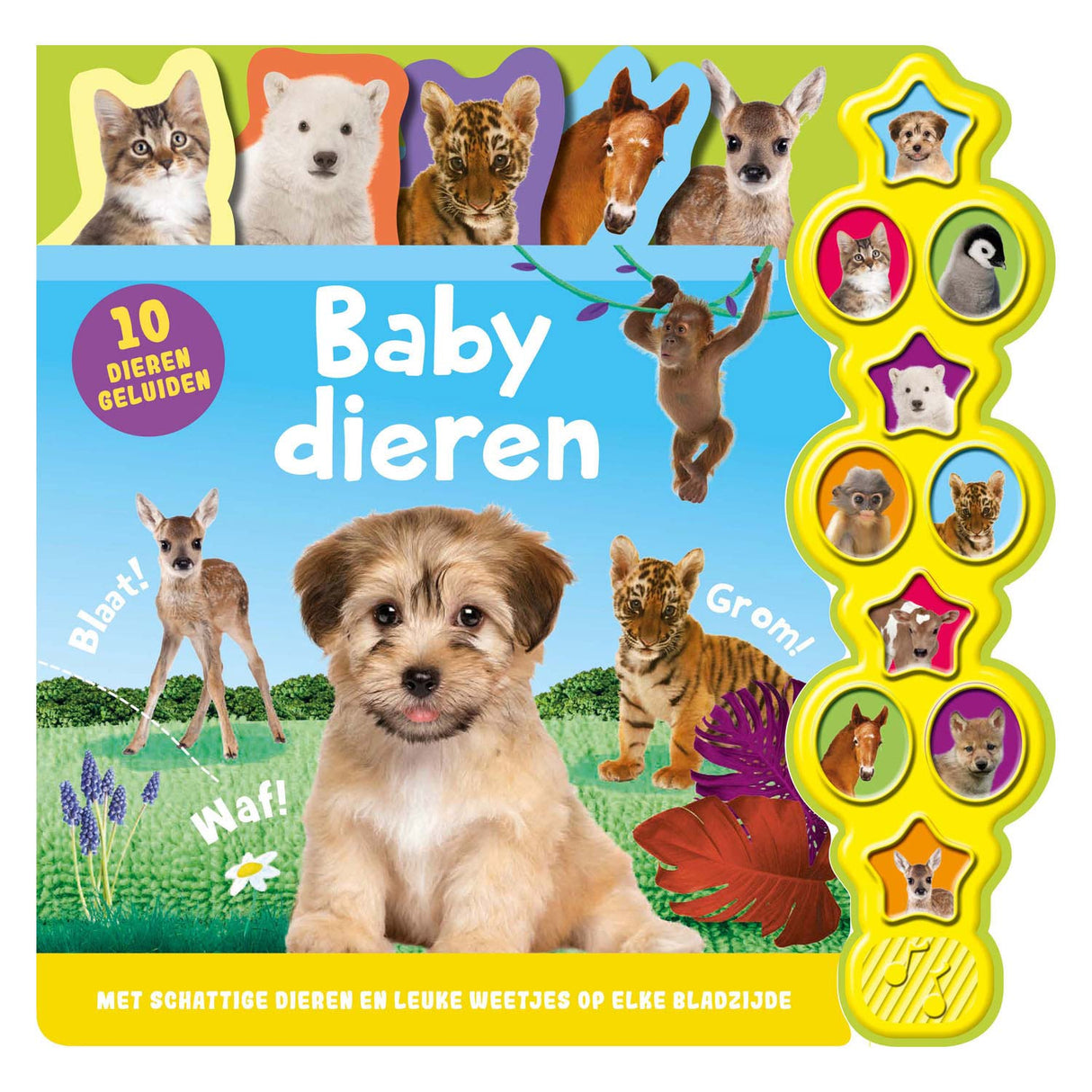 Livre de sons de bébés animaux des éditeurs Rebo
