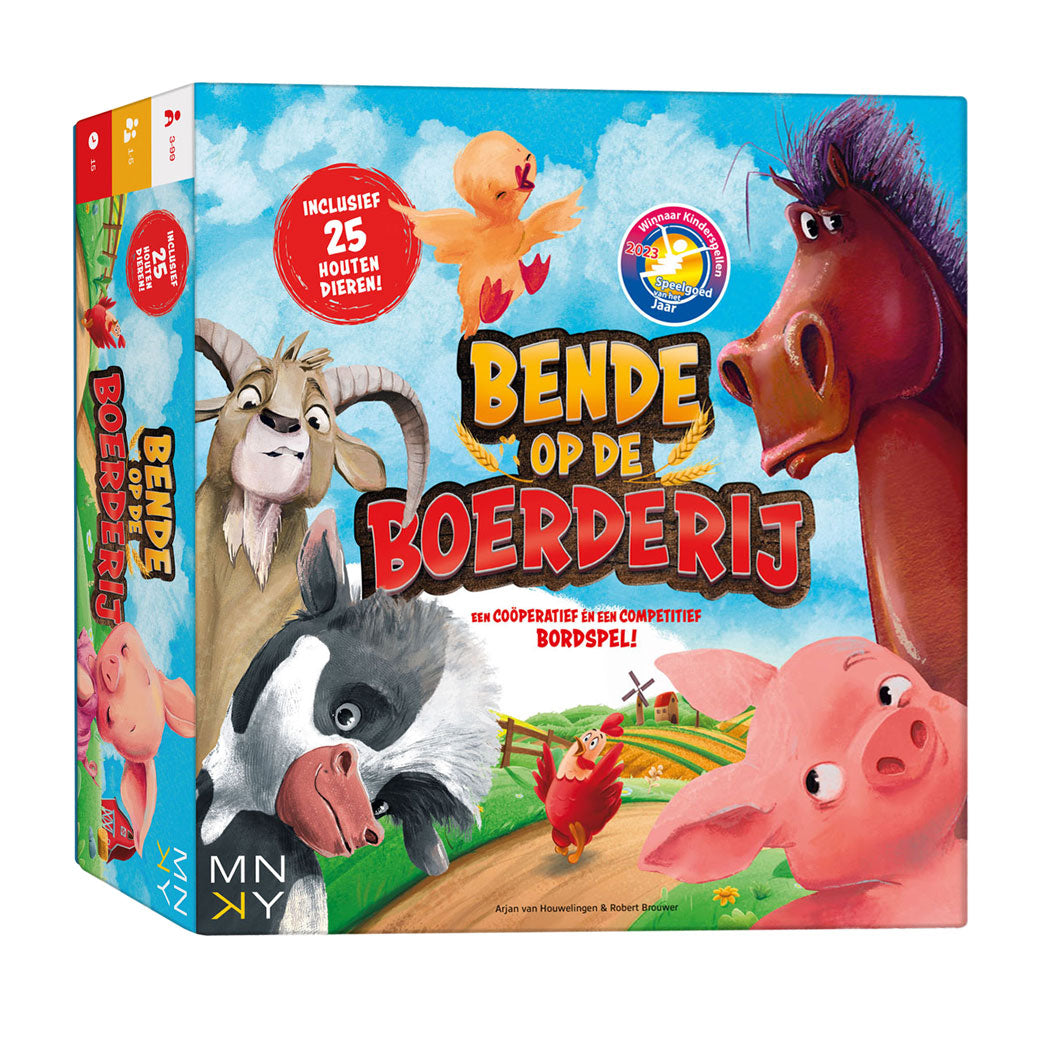 Rebo publishers bende op de boerderij - bordspel