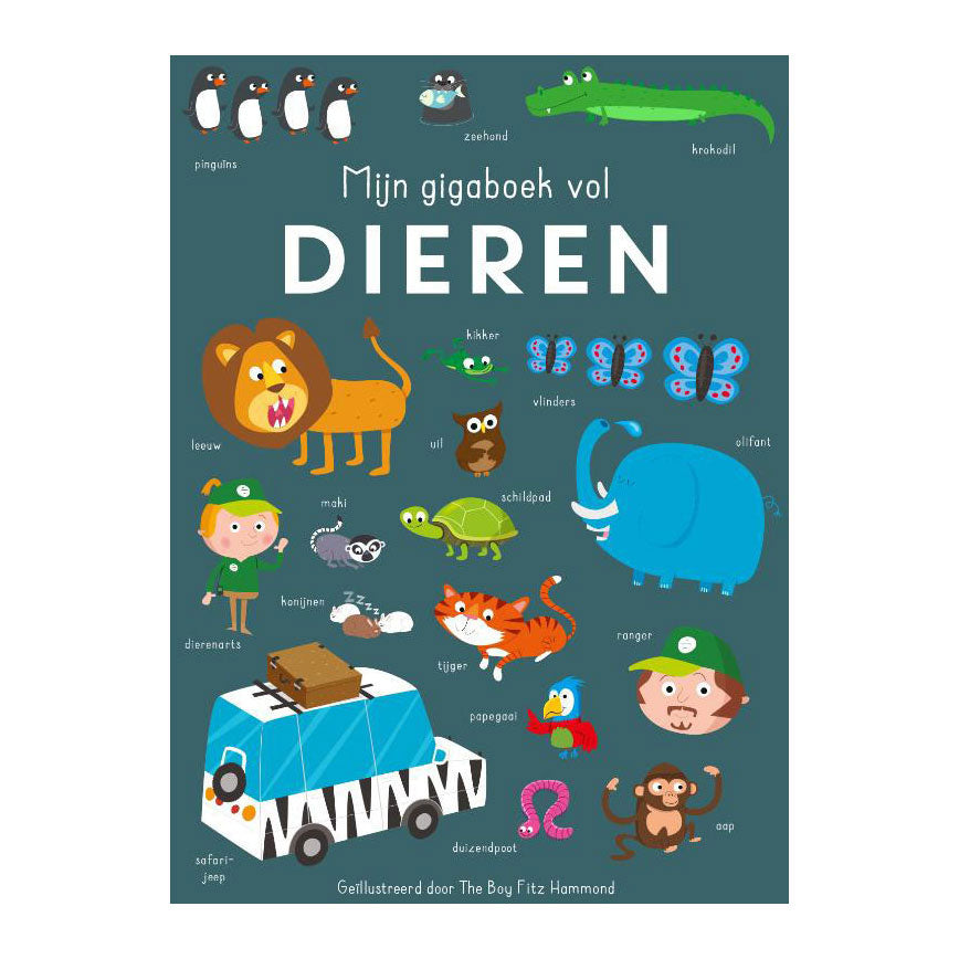 Rebo Publishers My Giga -Buch voller Tiere neu