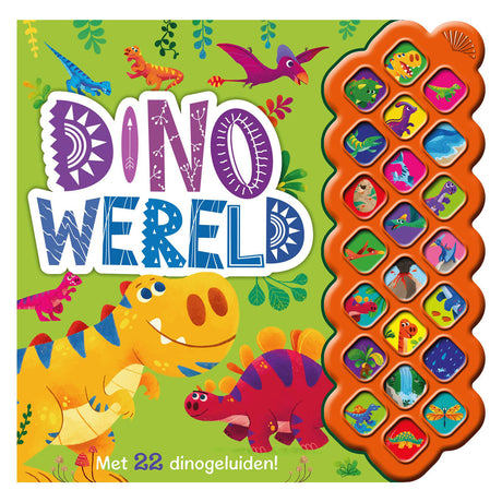 Livre sonore des éditeurs Rebo : Dino World 0+
