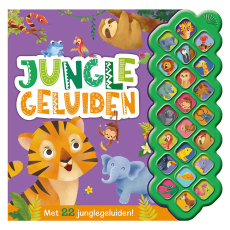 Livre de sons des éditeurs Rebo : sons de la jungle 0+
