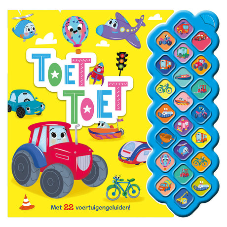 Rebo éditeurs livre sonore toot-toot 22 sons