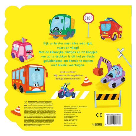 Rebo éditeurs livre sonore toot-toot 22 sons