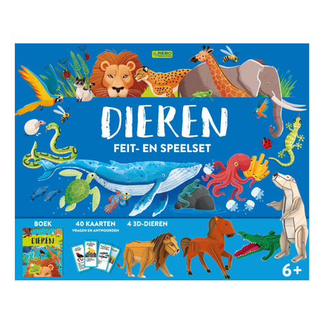 Animaux des éditeurs Rebo - coffret de faits et de jeux