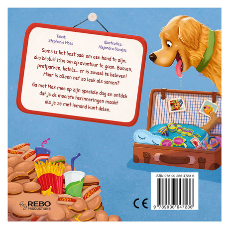 Rebo Publishers Max a un jour de congé pour les livres cartonnés