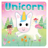 Rebo éditeurs licorne - livre de marionnettes à doigt
